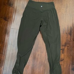 LULULEMON align joggers green